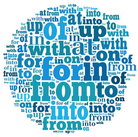 cloud of prepositions